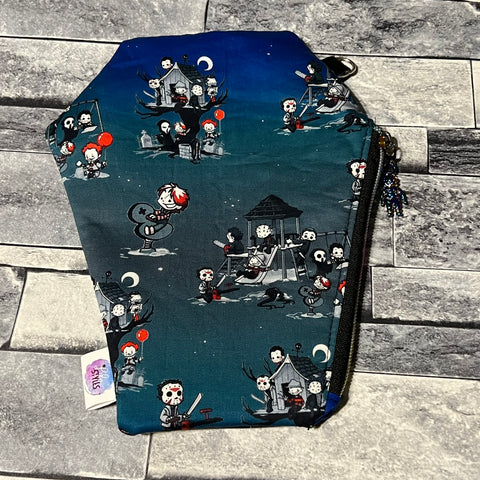 Horror playground coffin pouch