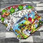 Grinch and Cindy Poppy Pouch, Large