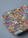 80’s cartoon sketch wedge bag