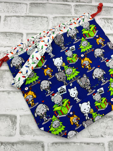 Stitchmas drawstring bag