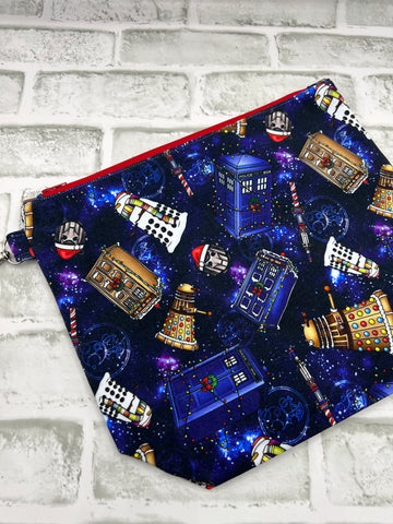 Whovian Holiday wedge bag