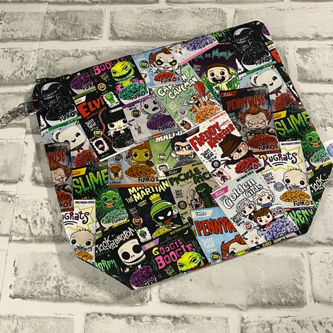 Funky cereal boxes bag