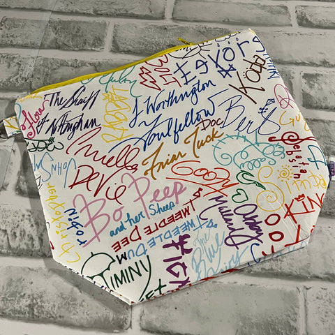 Autographs bag