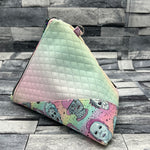Pastel horror triangle pouch