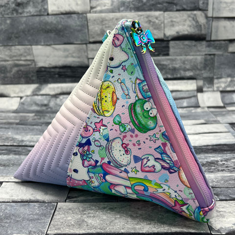 Hello Sweet-shoppe triangle pouch