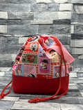 Scary Valentine drawstring bag