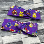 Purple Mario headband