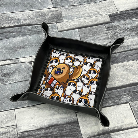 Chewy and friends dice tray