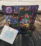 BATB stained glass zipper bag