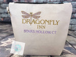Dragonfly Inn embroidered bag