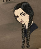 Wednesday Addams zipper bag