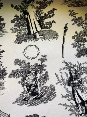 White toile LOTR bag