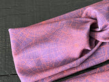 Purple spiderwebs headband