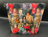 Inconceivable collage wedge bag