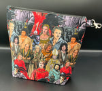 Inconceivable collage wedge bag
