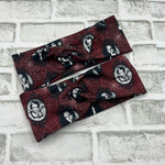 Ladies of horror maroon headband