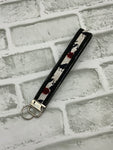 Ravens and roses 2 key fob