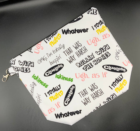 Clueless quotes wedge bag