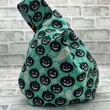 Jack O’ Lanterns and fall gnomes Knot Bag