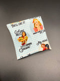 Retro sarcasm yarn cozy
