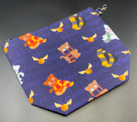 House Cats wedge bag