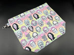 Pastel horror wedge bag
