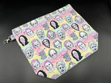 Pastel horror wedge bag